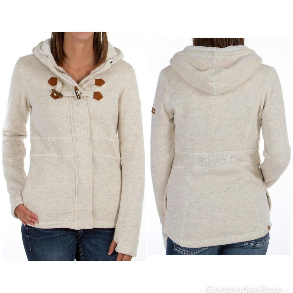 Bench Chilbee Sherpa Lined Knit Toggle Loop Jacket - image 1